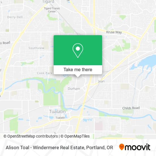 Alison Toal - Windermere Real Estate map
