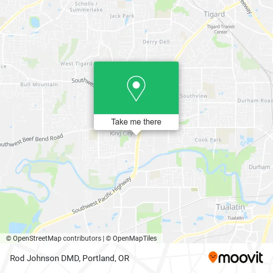 Rod Johnson DMD map