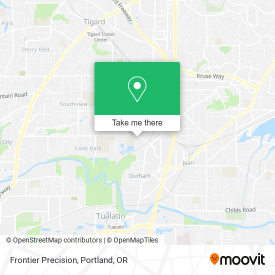 Frontier Precision map