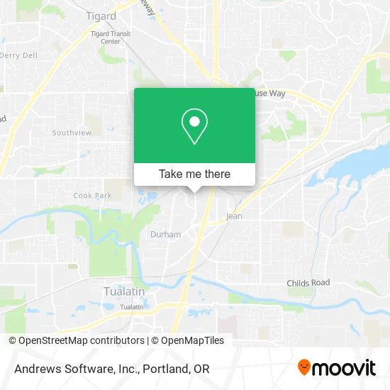 Andrews Software, Inc. map