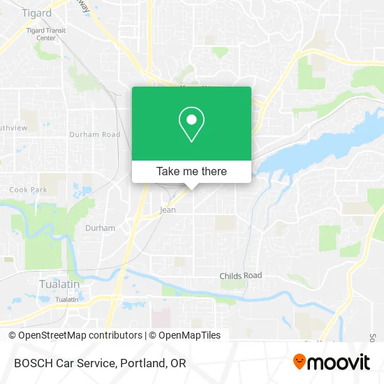 BOSCH Car Service map