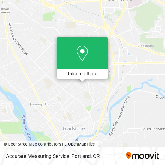Mapa de Accurate Measuring Service