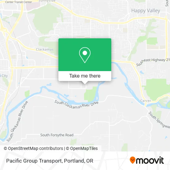Mapa de Pacific Group Transport