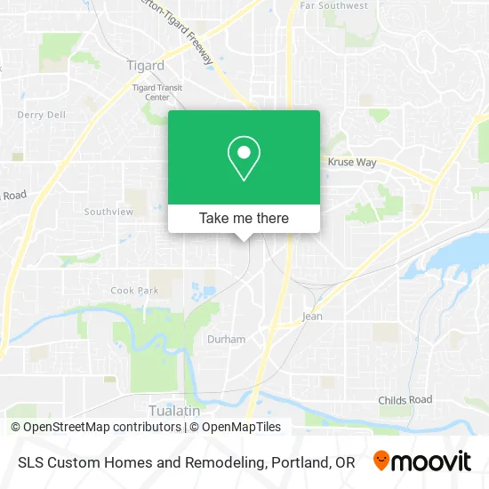 SLS Custom Homes and Remodeling map