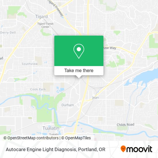 Mapa de Autocare Engine Light Diagnosis