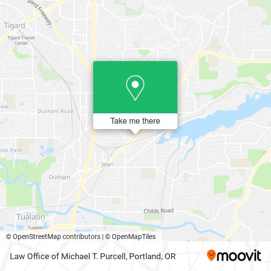 Law Office of Michael T. Purcell map