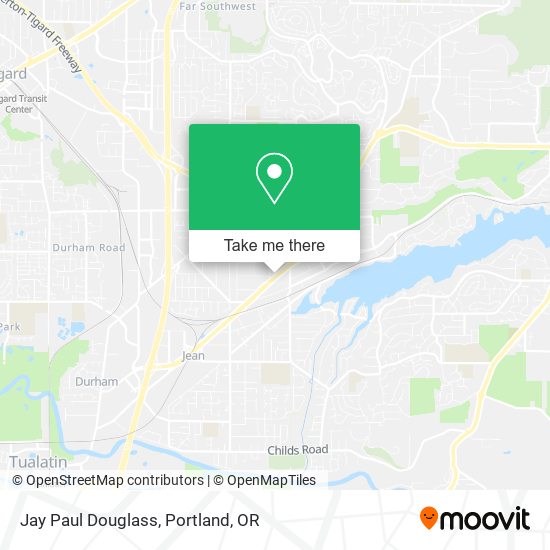 Jay Paul Douglass map