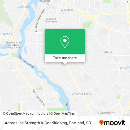 Mapa de Adrenaline Strength & Conditioning