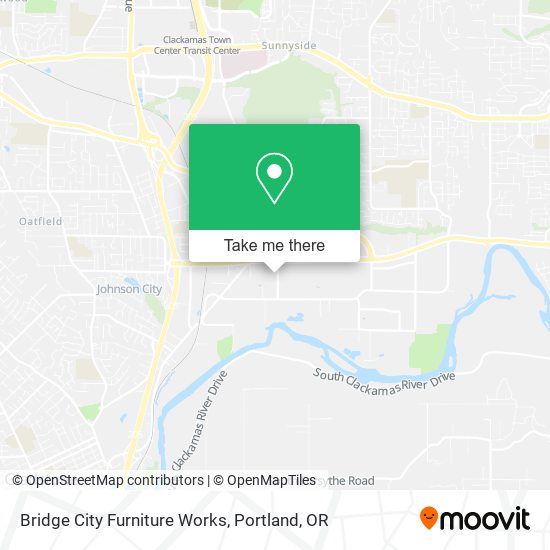 Bridge City Furniture Works map