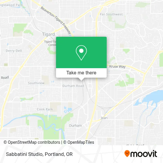 Sabbatini Studio map