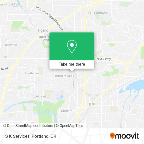 S K Services map