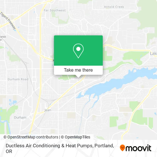 Mapa de Ductless Air Conditioning & Heat Pumps