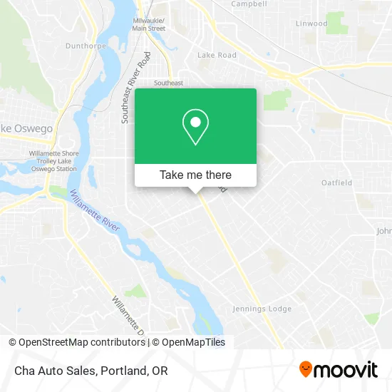 Cha Auto Sales map