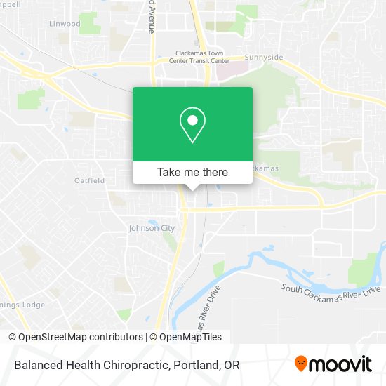 Balanced Health Chiropractic map