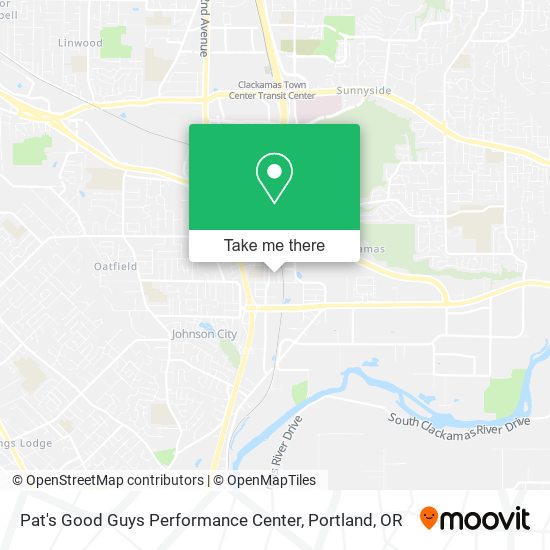 Pat's Good Guys Performance Center map