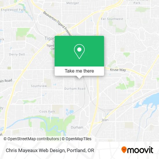 Mapa de Chris Mayeaux Web Design