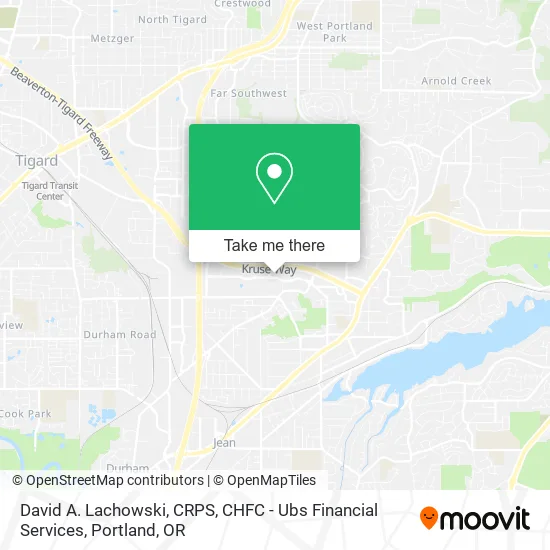 David A. Lachowski, CRPS, CHFC - Ubs Financial Services map