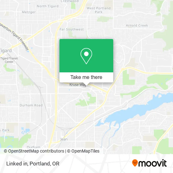 Linked in map
