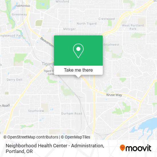 Mapa de Neighborhood Health Center - Administration