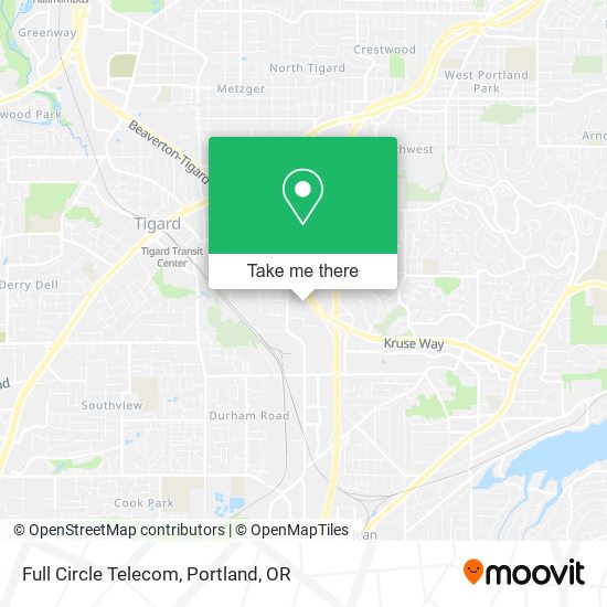 Full Circle Telecom map