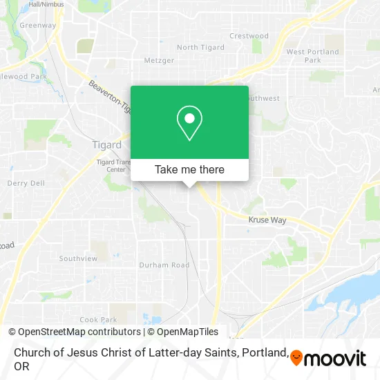 Church of Jesus Christ of Latter-day Saints map