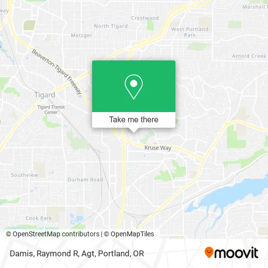 Damis, Raymond R, Agt map