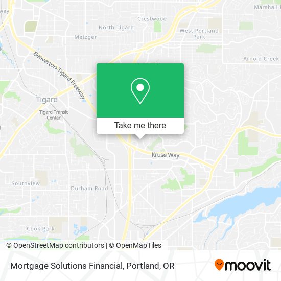 Mapa de Mortgage Solutions Financial