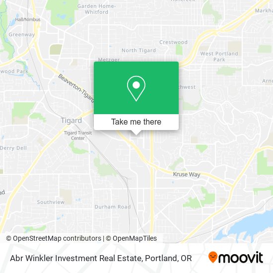 Abr Winkler Investment Real Estate map
