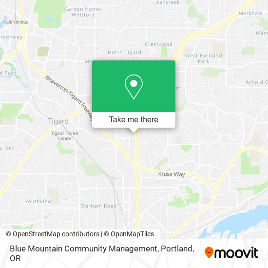 Blue Mountain Community Management map
