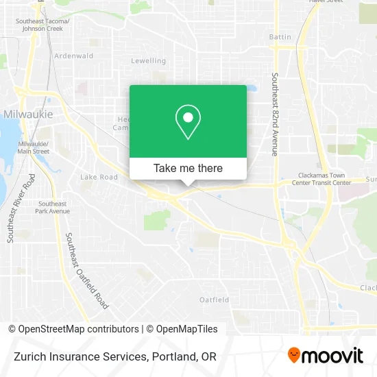 Zurich Insurance Services map