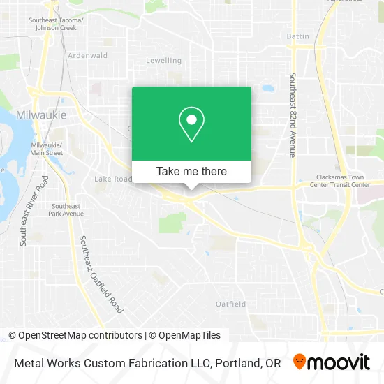 Mapa de Metal Works Custom Fabrication LLC