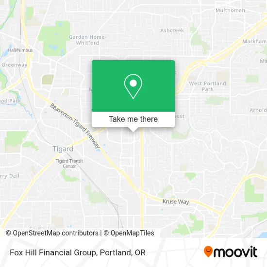 Fox Hill Financial Group map