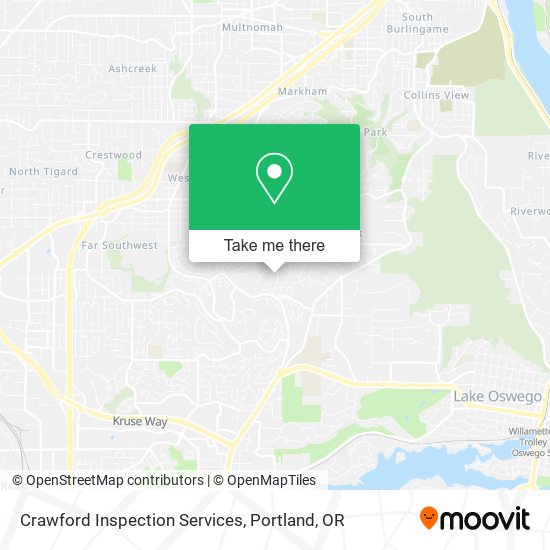 Mapa de Crawford Inspection Services