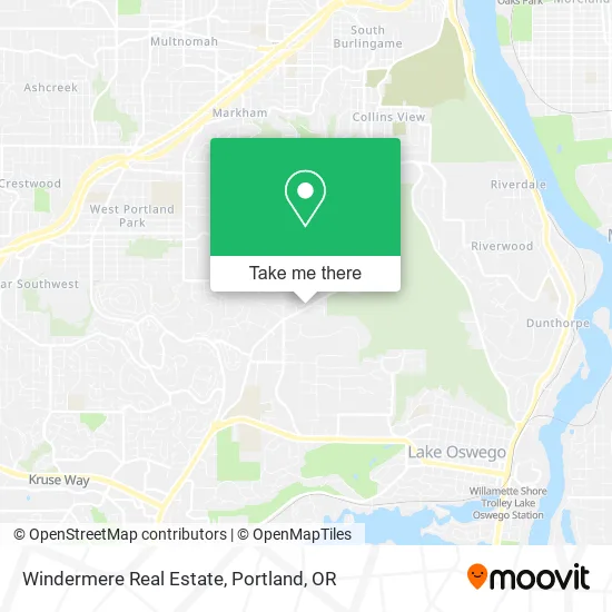 Mapa de Windermere Real Estate