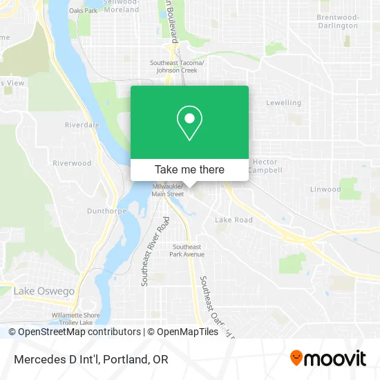 Mercedes D Int'l map