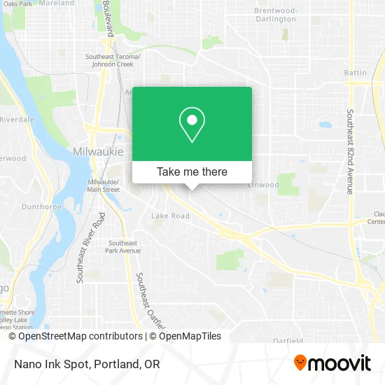 Mapa de Nano Ink Spot