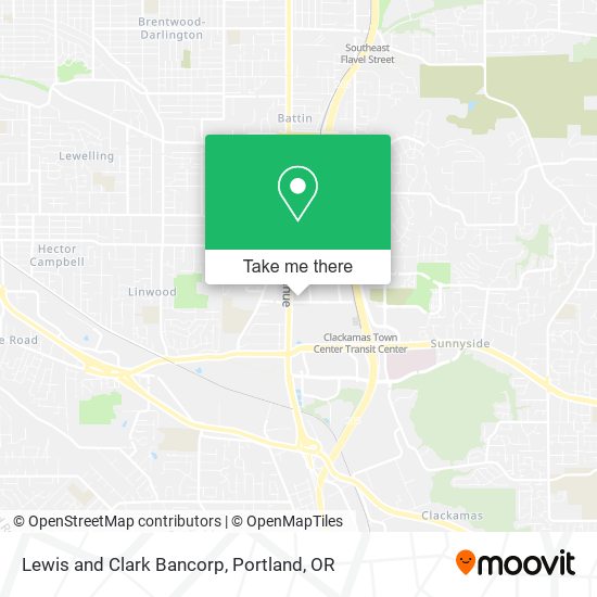 Mapa de Lewis and Clark Bancorp