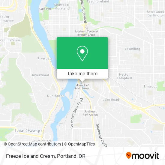 Freeze Ice and Cream map