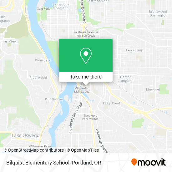 Bilquist Elementary School map