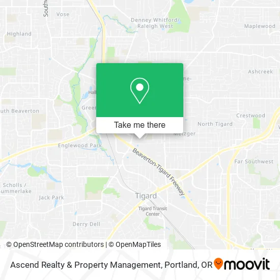 Ascend Realty & Property Management map