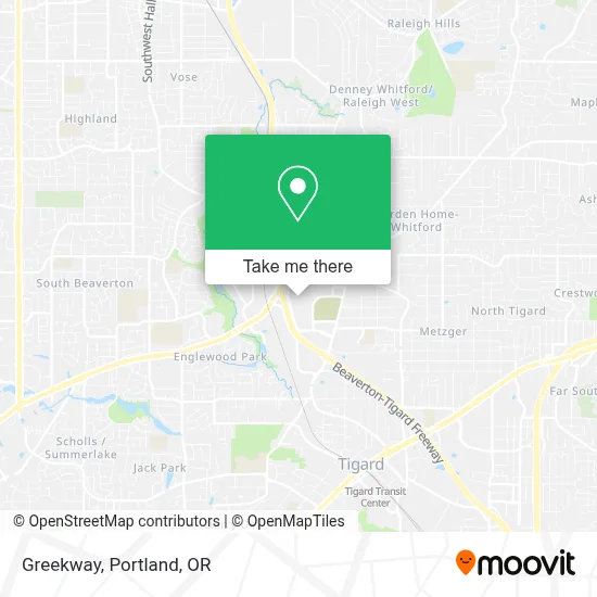 Greekway map