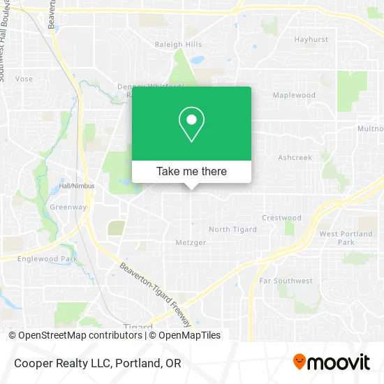 Mapa de Cooper Realty LLC