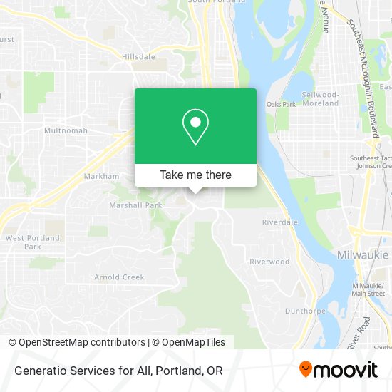 Generatio Services for All map