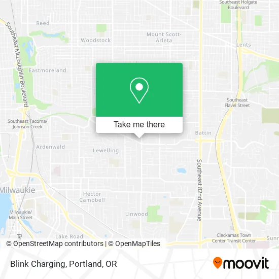 Mapa de Blink Charging