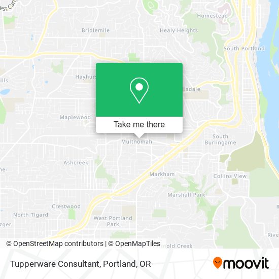 Tupperware Consultant map