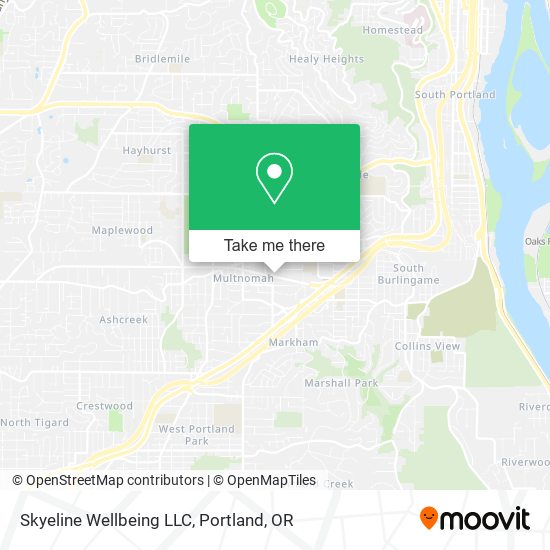Mapa de Skyeline Wellbeing LLC