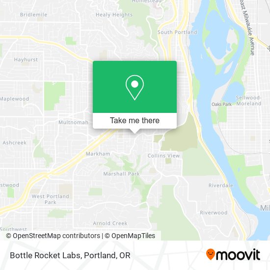 Bottle Rocket Labs map