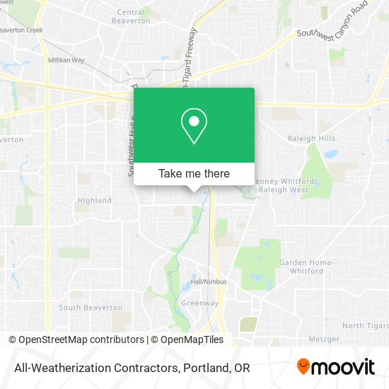 Mapa de All-Weatherization Contractors