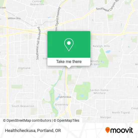 Healthcheckusa map