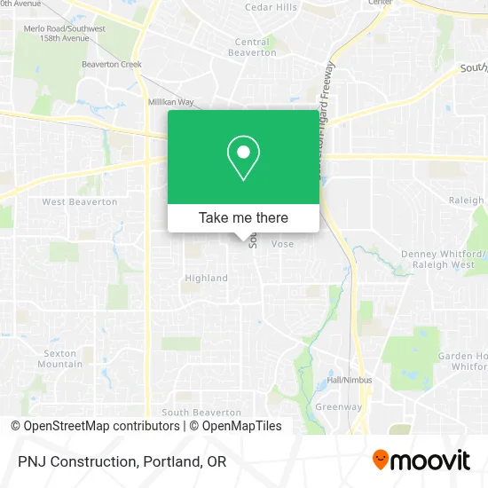 PNJ Construction map